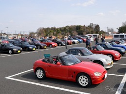 カプチーノやAZ-1など、軽スポーツカー150台が集う「北関東茶会」 画像