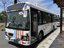 営業バス路線を自動運転で運行、東京・西新宿エリアで…東海理化の走行位置検出技術を活用 画像