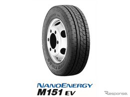 “低電費”と耐摩耗性能を両立、小型EVトラック用リブタイヤ「ナノエナジー M151 EV」…トーヨータイヤ 画像