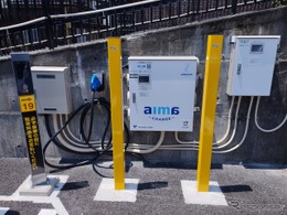 時間貸駐車場でEV充電…料金は44円/kWh、東光高岳とタイムズがサービス開始
