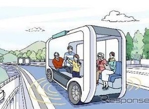 2040年道路政策ビジョン---自動運転の道路側支援など　国交省 画像