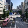 GINZA SKY WALK 2024：中央通り、新橋方面。奥はゆりかもめ