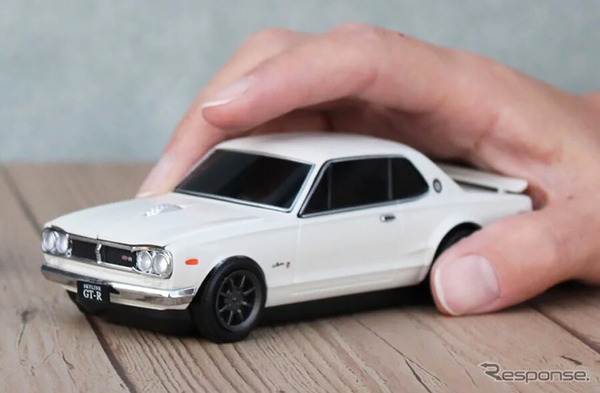 ミニカーにしか見えない「ハコスカGT-R」Bluetoothマウス…キャム