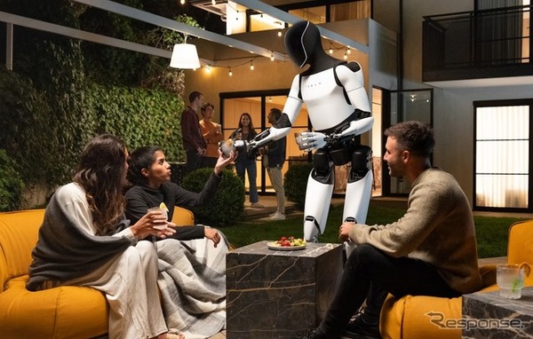 テスラ、人型ロボットと製造過程ボディを国内初展示…テスラさいたま新