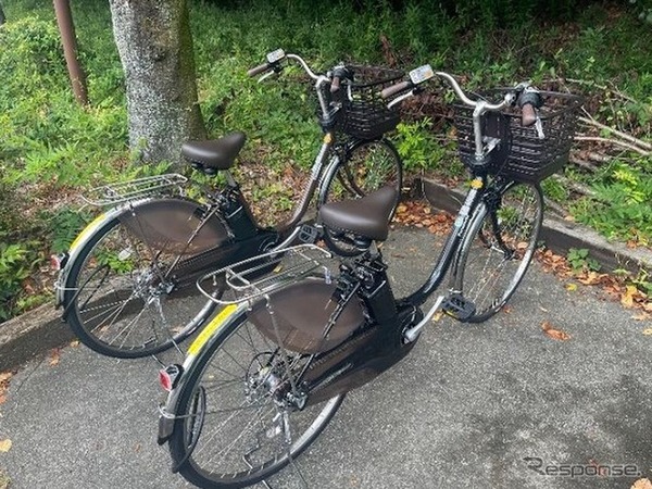 高尾の森わくわくビレッジ」に電動アシスト自転車の無人レンタル