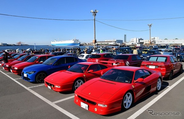 300台を超えるイタフラ車や趣味車が集結…Tipoニューイヤーミーティング