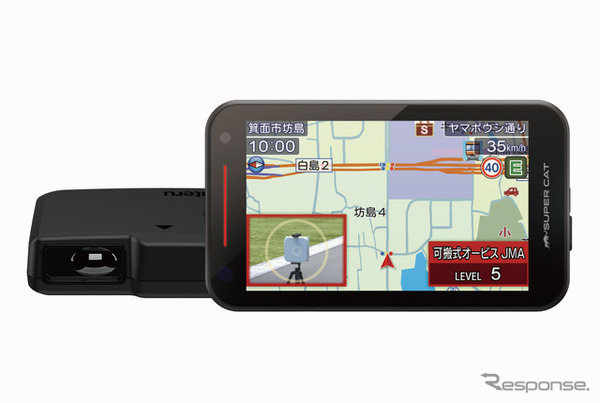 新品レーダー探知機　3年保証付 SUPER CAT YK-3100 ユピテル レーザー＆レーダー探知機 SuperCat 2025