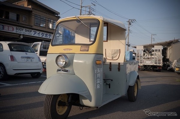 ミゼット 初期型をレストア！…ダイハツのオート三輪で温泉を配達 | CAR