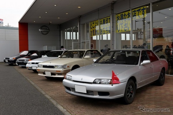 スカイラインやプリメーラ、日産が輝いた90年代の名車が集まる
