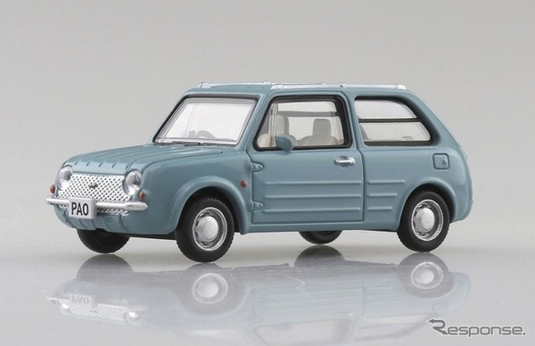 パイクカー 日産 パオ 1/64スケール「カプセルトイ」で精密に再現 | CAR CARE PLUS