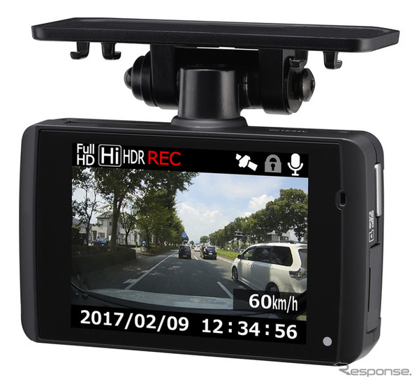 夜間でも明るく撮影！ コムテックの新型ドライブレコーダー 1枚目の