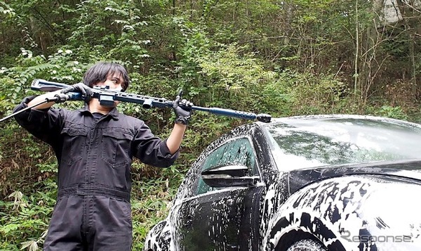 ライフル型高圧洗浄ガンセット ライフル型「高圧洗浄機」がクラファンで販売開始…NAGARA | CAR CARE PLUS