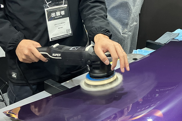 石原ケミカル、ダブルアクションポリッシャー専用の1液コンパウンド「ユニコン50」を初披露、作業効率と環境性能を両立…IAAE 2026 画像