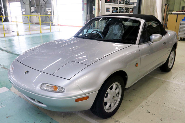 マツダ 初代ロードスター NAレストア6号車 29年前の個体が「新車」さながらで納車… CLASSIC MAZDA 画像