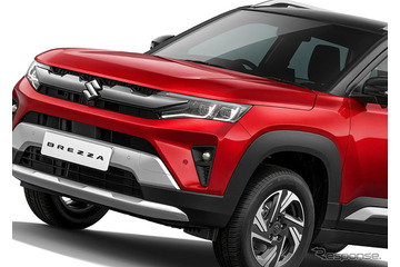 日本導入されたら欲しい！　インドで発表、スズキのコンパクトSUV『ブレッツァ』がSNSで話題に 画像
