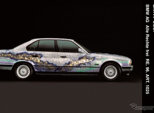 日本画家が90年代『535i』にアートを描く、麻布台「FREUDE by BMW」で期間限定公開へ 画像