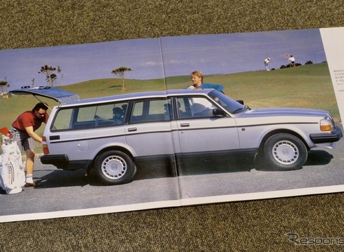 ボルボといえば『240』、「空飛ぶレンガ」は小回りも魅力だった【懐かしのカーカタログ】 画像