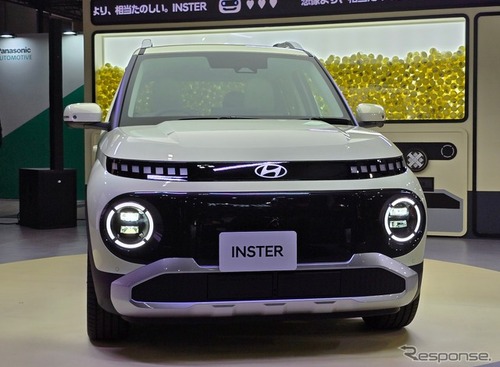 日本の軽に挑戦?スモールEV『インスター』をヒョンデが発表…東京オートサロン2025 画像