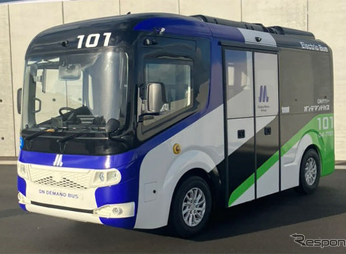 大阪・関西万博に向け「小型EVバス」がオンデマンド運行へ　28台を納車 画像