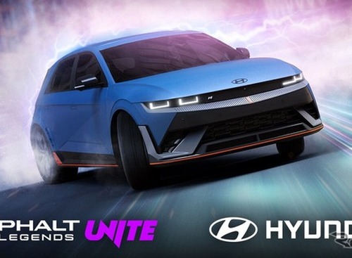 ヒョンデ、レースゲーム「Asphalt Legends Unite」とコラボ…優勝者には韓国で本物のレース観戦も 画像