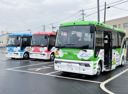 国内初のEVスクールバス、4月7日営業運転開始へ 画像