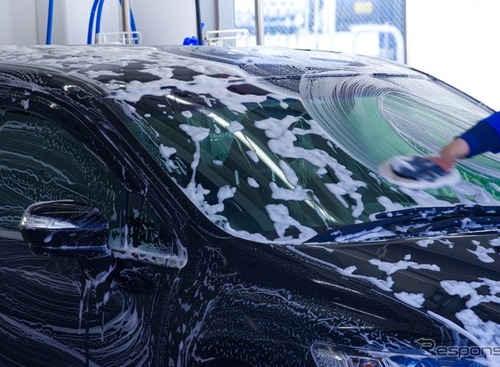 普通の洗車じゃ落ちにくい「水アカ」除去マニュアル…水アカ専用クリーニング処理 画像