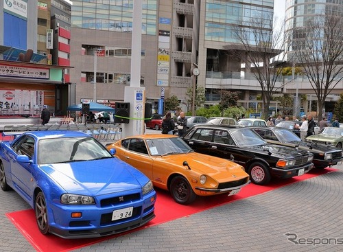 セドリックやベンツなど内外の名車が交通安全パレード…品川クラシックカーレビューイン港南 画像