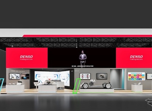 デンソー、SDVモックカーで未来の移動空間を提案…上海モーターショー2025 画像
