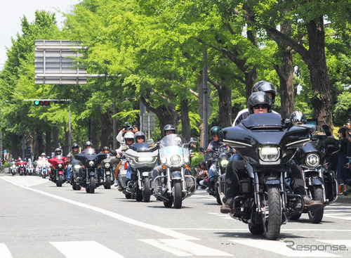 ハーレーダビッドソン、横浜で交通安全パレード開催へ　先頭ライダーは魔裟斗 画像