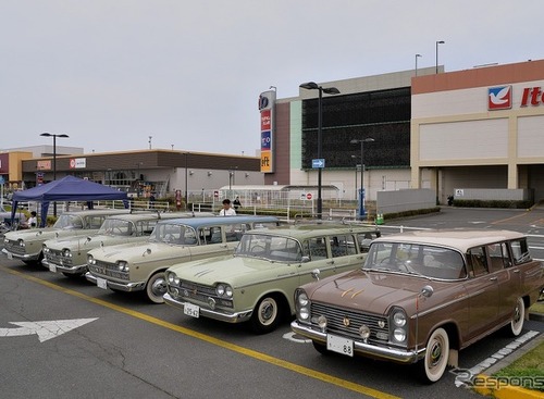 ショッピングセンターに320台の名車・旧車が大集結…第5回昭和平成オールドカー展示会 画像