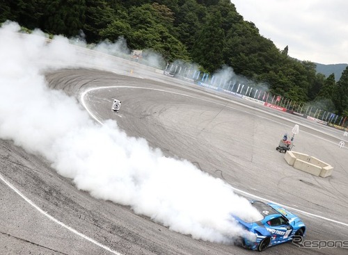 ドリフト競技の最高峰「D1グランプリ」開幕戦が5月10日と11日、奥伊吹モーターパークで開催 画像
