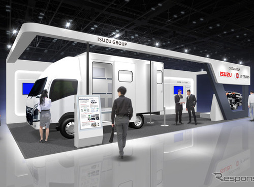 いすゞとUDトラックス、初の共同出展で次世代物流技術を披露…人とくるまのテクノロジー展 2025 画像