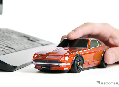 『フェアレディ240Z』の無線マウスがデスクを駆ける…伝説の名車を精巧に再現 画像
