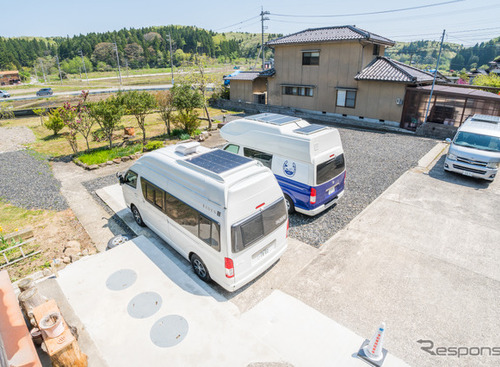 奥能登「住める駐車場」がリニューアルオープン…大規模半壊した家屋跡地を活用 画像