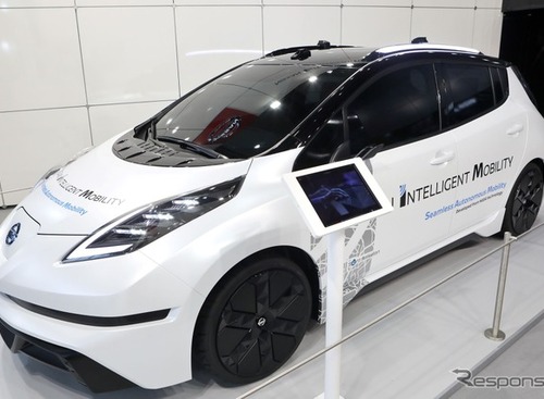 【CeBIT 2017】NASAの技術を導入！ 最新の自動運転技術…日産自動車 画像