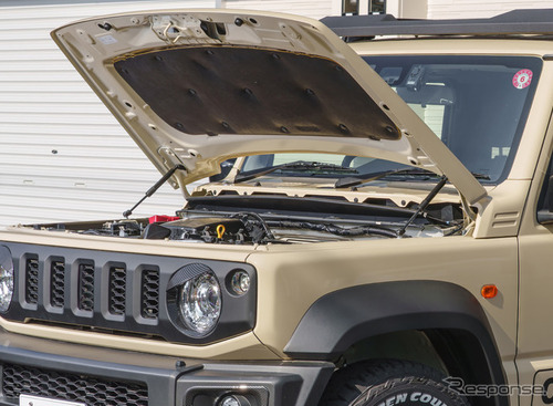 整備も掃除もスムーズに！ ジムニー用「ボンネットダンパー」の予約販売が開始 画像