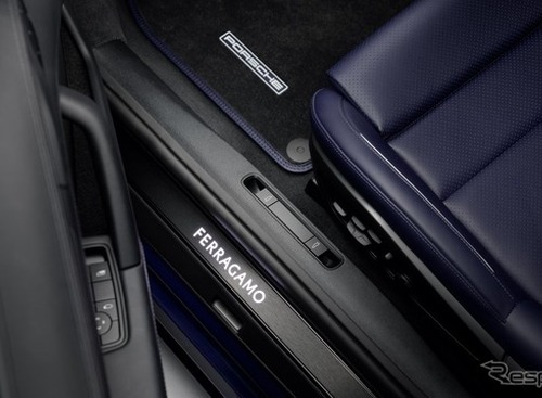 ポルシェが高級ブランド「フェラガモ」と限定車を共同開発「イタリア文化・美学との融合」 画像