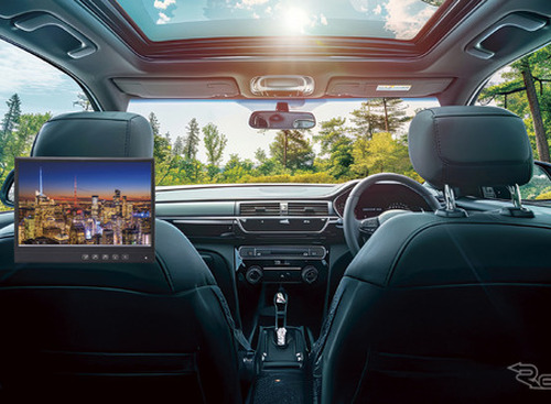 トヨタ純正ナビに対応、「GVIF変換インターフェース」と「10.1インチリアモニター」が発売 画像