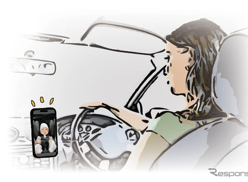 車載ベビーモニター「ちゃいモニ2」、スマホ対応でワイヤレス実現…AI姿勢変化お知らせ機能付き 画像