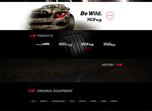 横浜ゴム、フラッグシップブランド ADVAN のWEBサイトをリニューアル 画像