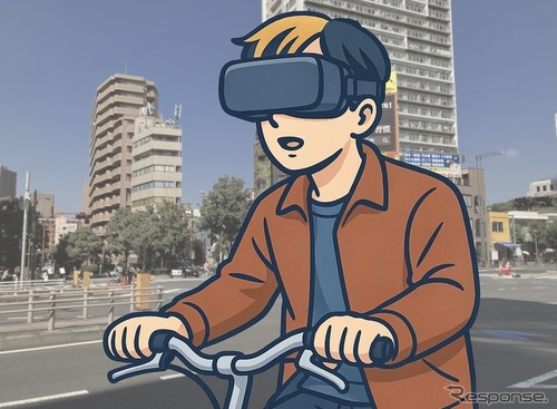 “自転車ながらスマホ”VR体験も…はたらく車展示　土岐プレミアム・アウトレットで9月27日 画像