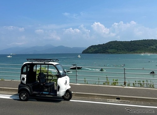 電動トゥクトゥクレンタル「Kari Tuku」、佐賀県唐津市にオープン…1時間5000円から 画像