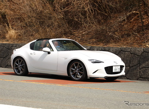 【マツダ ロードスターRF 試乗】高速クルージング時のしっとり感は大人向けの味付けなAT…高山正寛 画像