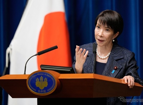 自工会会長、高市内閣発足で自動車税制改革とユーザー負担軽減を要請 画像