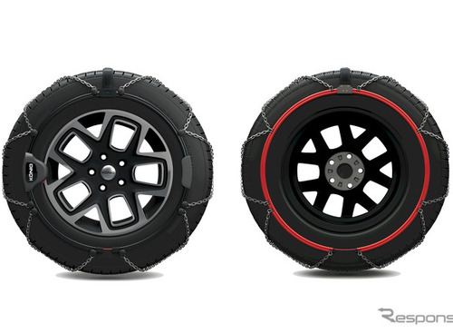 60秒で装着できるタイヤチェーン、イタリアから上陸、SUV専用の『Reflex Cross』 画像