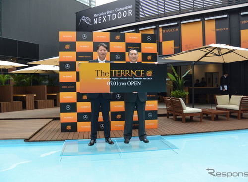 メルセデスベンツ、ビアテラスを東京で開業…サッポロビールとコラボ、7月1日から 画像