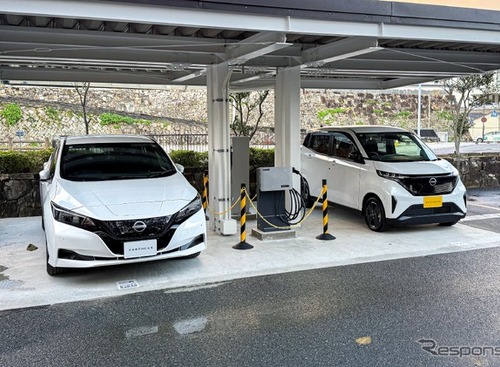 EV公用車をカーシェアに、長崎県対馬市で夜間・休日は一般利用可能…アース・カーのシステムで実現 画像