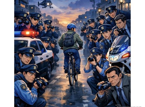 自転車の指導取締り、重点的に行なう場所と時間帯はわかっている…2026年4月から青切符導入 画像