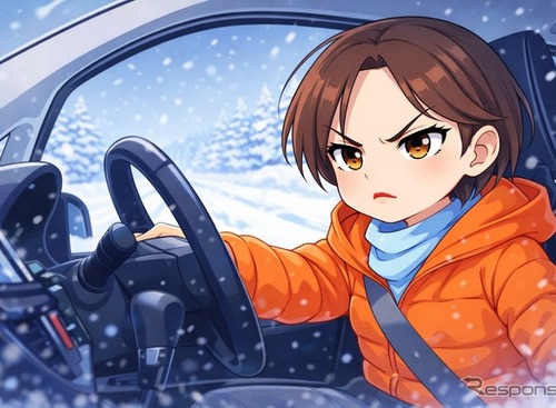 走行中に雪が降り出した！ どうする？　その際の行動と事前準備…25日にかけて平地でも大雪の可能性 画像
