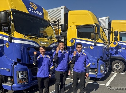 特定技能制度活用、ベトナム人中型トラックドライバー3名採用…ヤマトグループのナカノ商会 画像